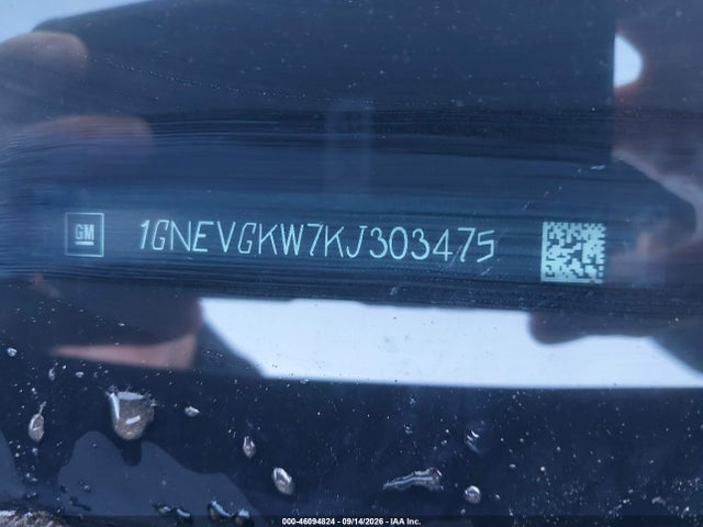 Продажа на аукционе авто 2019 Chevrolet Traverse 1lt, vin: 1GNEVGKW7KJ303475, номер лота: 46094824
