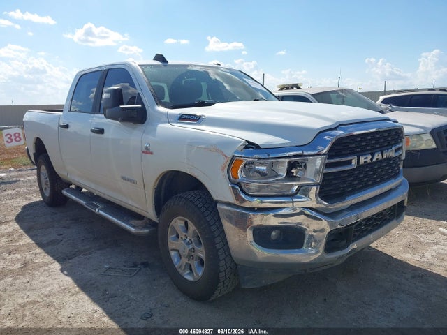 46094827 :رقم المزاد ، 3C6UR5DL4RG285536 vin ، 2024 Ram 2500 Big Horn  4x4 6'4 Box مزاد بيع
