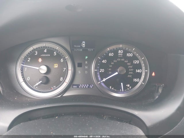46094846 :رقم المزاد ، JTHBK1EG3C2505357 vin ، 2012 Lexus Es 350 مزاد بيع