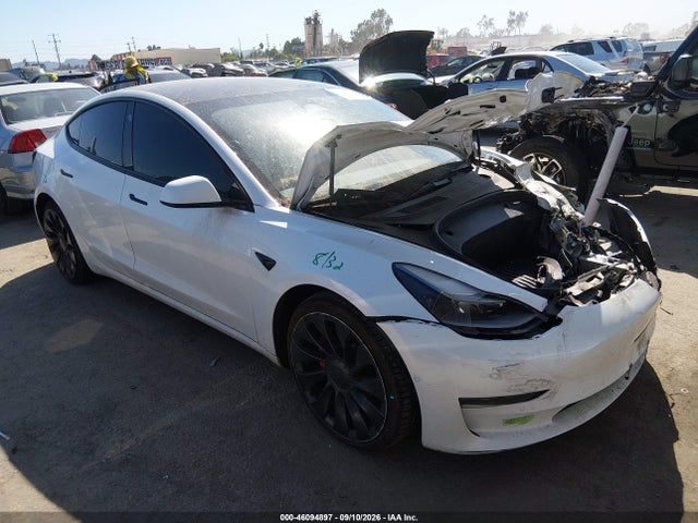 Продажа на аукционе авто 2022 Tesla Model 3 Performance Dual Motor All-wheel Drive, vin: 5YJ3E1EC0NF296900, номер лота: 46094897
