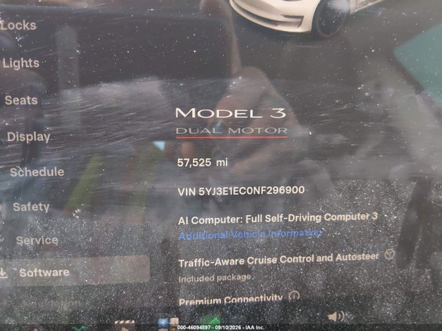 Продажа на аукционе авто 2022 Tesla Model 3 Performance Dual Motor All-wheel Drive, vin: 5YJ3E1EC0NF296900, номер лота: 46094897