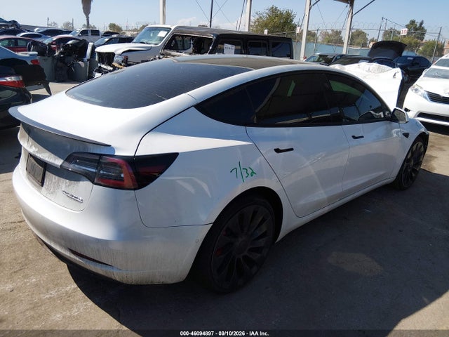 Продажа на аукционе авто 2022 Tesla Model 3 Performance Dual Motor All-wheel Drive, vin: 5YJ3E1EC0NF296900, номер лота: 46094897