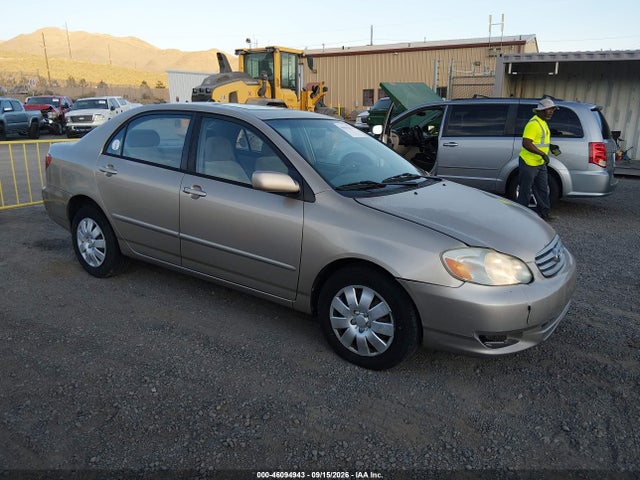 2004 Toyota Corolla Le მანქანა იყიდება აუქციონზე, vin: 1NXBR38E64Z327061, აუქციონის ნომერი: 46094943