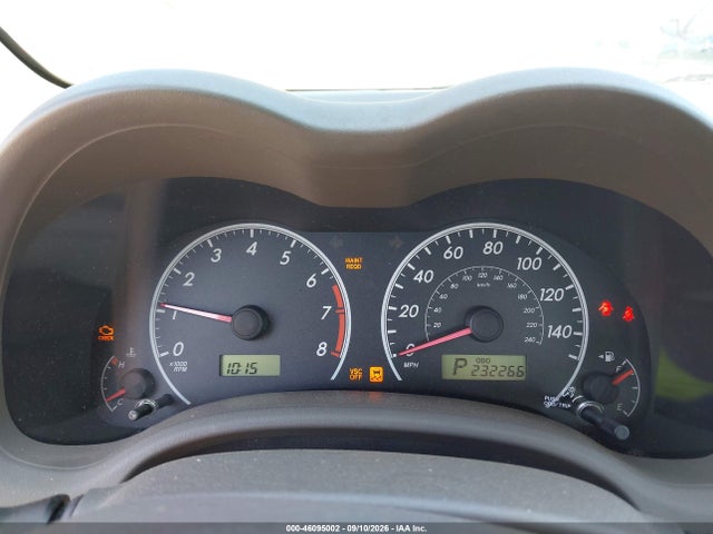 2010 Toyota Corolla Le მანქანა იყიდება აუქციონზე, vin: 2T1BU4EE7AC232305, აუქციონის ნომერი: 46095002