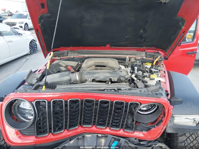 2024 Jeep Wrangler 4xe Rubicon 4xe მანქანა იყიდება აუქციონზე, vin: 1C4RJXR68RW292396, აუქციონის ნომერი: 46095011