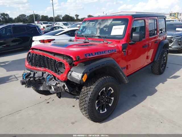 2024 Jeep Wrangler 4xe Rubicon 4xe მანქანა იყიდება აუქციონზე, vin: 1C4RJXR68RW292396, აუქციონის ნომერი: 46095011