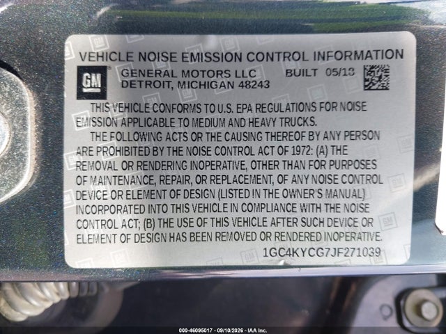 Продаж на аукціоні авто 2018 Chevrolet Silverado 3500hd Wt, vin: 1GC4KYCG7JF271039, номер лоту: 46095017