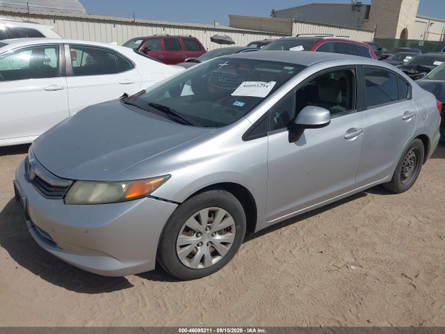 46095211 :رقم المزاد ، 19XFB2F56CE305341 vin ، 2012 Honda Civic Lx مزاد بيع