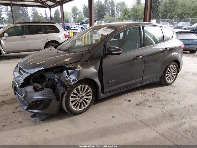 Ford C-max Hybrid Se 2017 1FADP5AU3HL119222 Image 2
