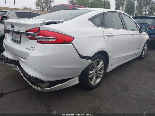 2018 Ford Fusion Hybrid Se მანქანა იყიდება აუქციონზე, vin: 3FA6P0LU9JR150538, აუქციონის ნომერი: 46095303