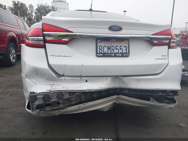 2018 Ford Fusion Hybrid Se მანქანა იყიდება აუქციონზე, vin: 3FA6P0LU9JR150538, აუქციონის ნომერი: 46095303