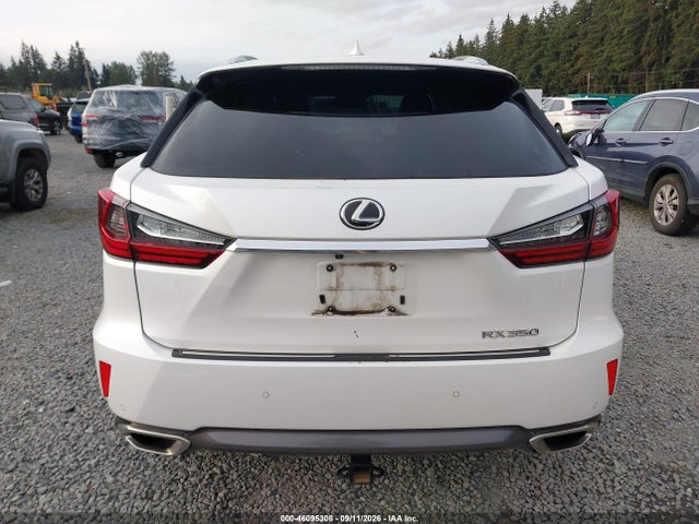46095308 :رقم المزاد ، 2T2BZMCA3HC133925 vin ، 2017 Lexus Rx 350 مزاد بيع