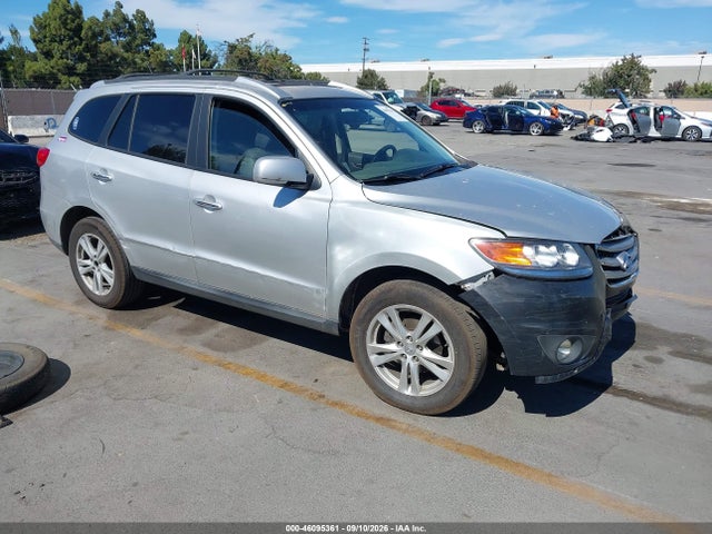Продажа на аукционе авто 2012 Hyundai Santa Fe Limited V6, vin: 5XYZK4AG4CG106177, номер лота: 46095361