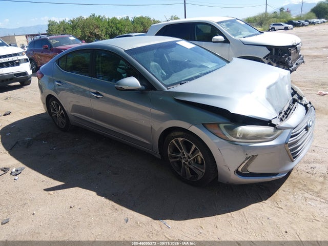 46095372 :رقم المزاد ، 5NPD84LFXHH029943 vin ، 2017 Hyundai Elantra Limited مزاد بيع