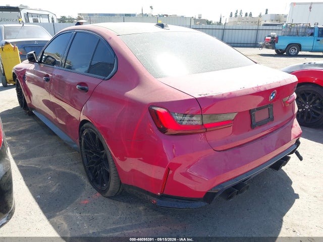 2024 Bmw M3 Competition მანქანა იყიდება აუქციონზე, vin: WBS33AY03RFR63783, აუქციონის ნომერი: 46095391