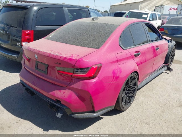 2024 Bmw M3 Competition მანქანა იყიდება აუქციონზე, vin: WBS33AY03RFR63783, აუქციონის ნომერი: 46095391