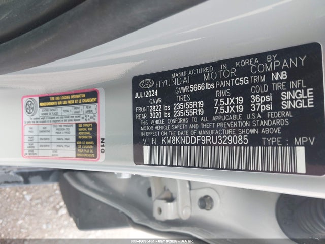 Продаж на аукціоні авто 2024 Hyundai Ioniq 5 Sel, vin: KM8KNDDF9RU329085, номер лоту: 46095461