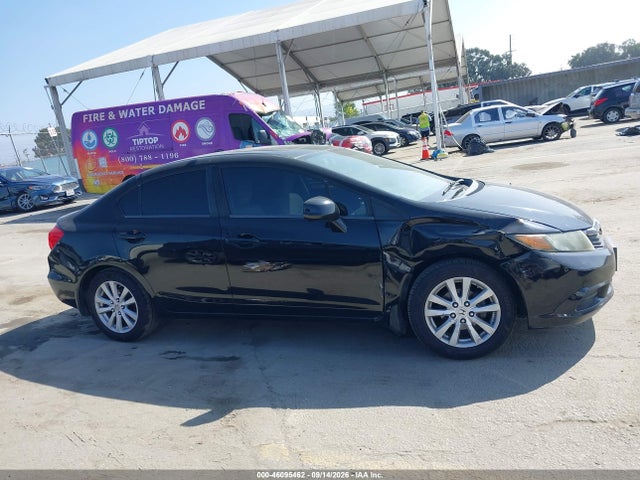 46095462 :رقم المزاد ، 19XFB2F88CE391195 vin ، 2012 Honda Civic Ex مزاد بيع
