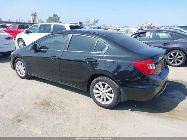 46095462 :رقم المزاد ، 19XFB2F88CE391195 vin ، 2012 Honda Civic Ex مزاد بيع