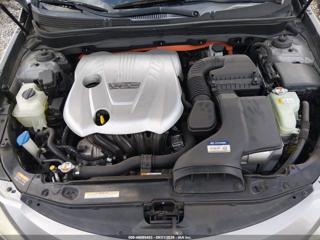 2013 Hyundai Sonata Hybrid Limited მანქანა იყიდება აუქციონზე, vin: KMHEC4A46DA091972, აუქციონის ნომერი: 46095483