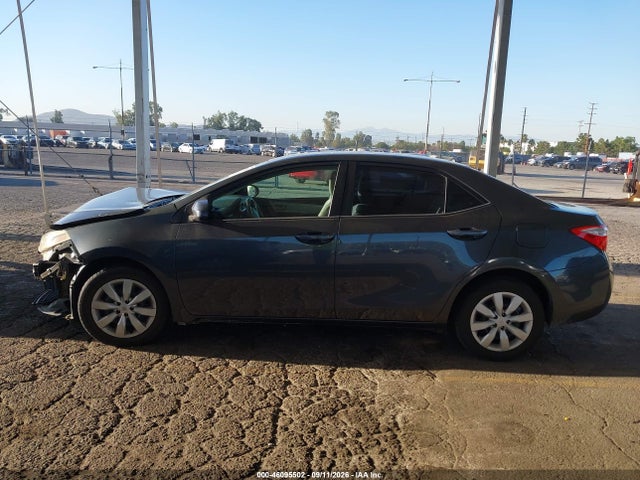 2015 Toyota Corolla Le მანქანა იყიდება აუქციონზე, vin: 5YFBURHE9FP248909, აუქციონის ნომერი: 46095502