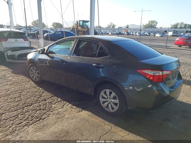 2015 Toyota Corolla Le მანქანა იყიდება აუქციონზე, vin: 5YFBURHE9FP248909, აუქციონის ნომერი: 46095502