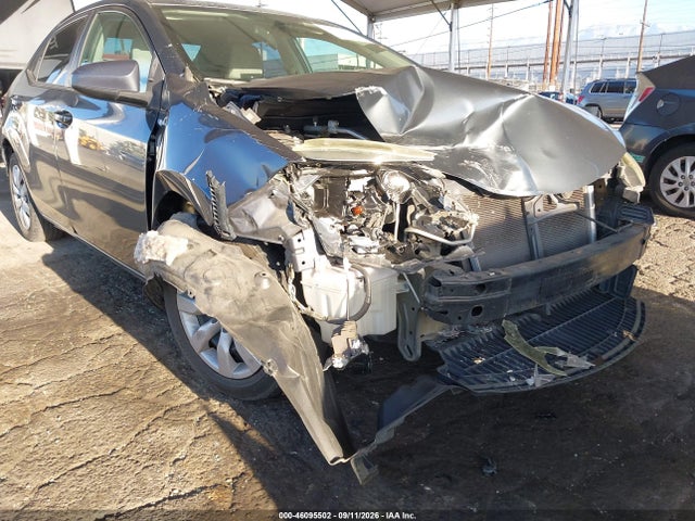 2015 Toyota Corolla Le მანქანა იყიდება აუქციონზე, vin: 5YFBURHE9FP248909, აუქციონის ნომერი: 46095502