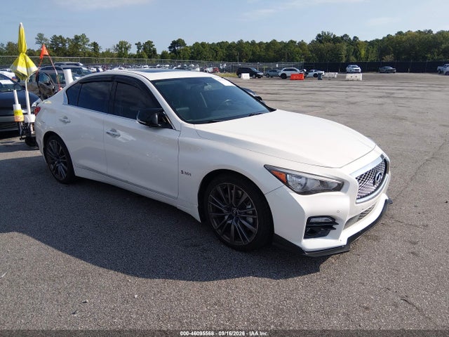2016 Infiniti Q50 3.0t Red Sport 400 მანქანა იყიდება აუქციონზე, vin: JN1FV7AP7GM420229, აუქციონის ნომერი: 46095568