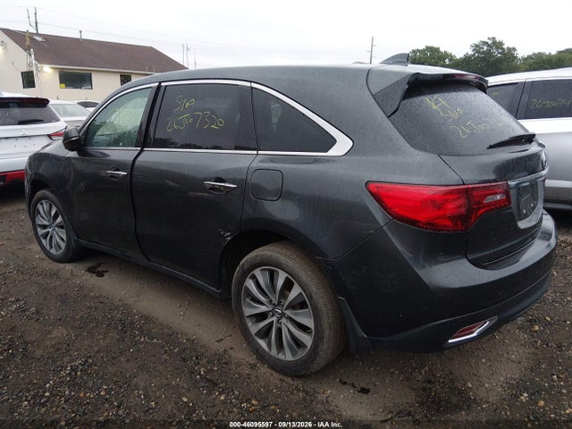 Продажа на аукционе авто 2016 Acura Mdx Technology   Acurawatch Plus Packages/technology Package, vin: 5FRYD4H45GB033754, номер лота: 46095597