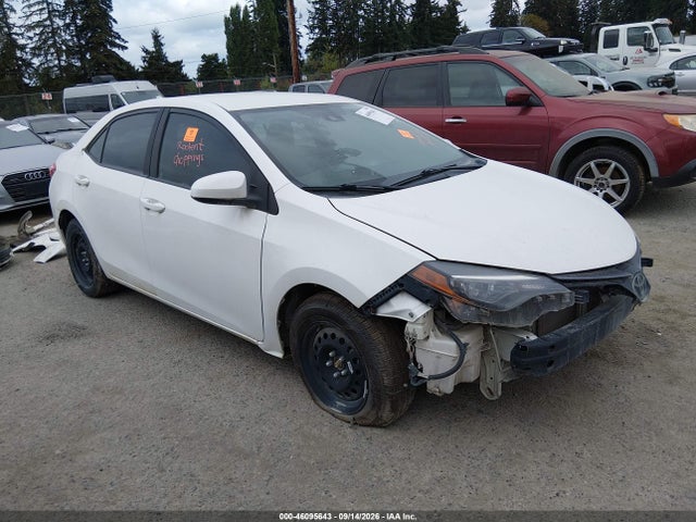 2017 Toyota Corolla Le მანქანა იყიდება აუქციონზე, vin: 2T1BURHEXHC782603, აუქციონის ნომერი: 46095643