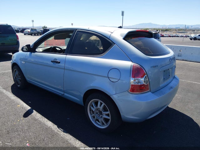 46095670 :رقم المزاد ، KMHCM36C17U006599 vin ، 2007 Hyundai Accent Gs مزاد بيع