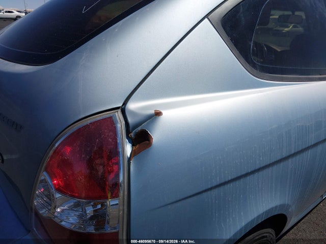 46095670 :رقم المزاد ، KMHCM36C17U006599 vin ، 2007 Hyundai Accent Gs مزاد بيع