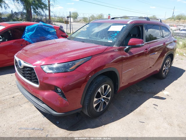 Aukcja sprzedaży 2022 Toyota Highlander Hybrid Xle, vin: 5TDHARAH8NS516202, numer aukcji: 46095675