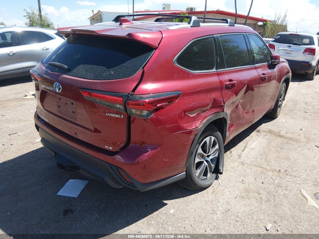 Aukcja sprzedaży 2022 Toyota Highlander Hybrid Xle, vin: 5TDHARAH8NS516202, numer aukcji: 46095675