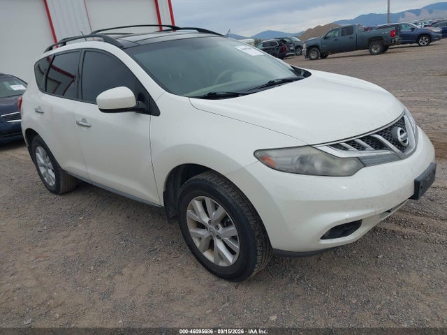 Aukcja sprzedaży 2012 Nissan Murano Sl, vin: JN8AZ1MW8CW217834, numer aukcji: 46095686