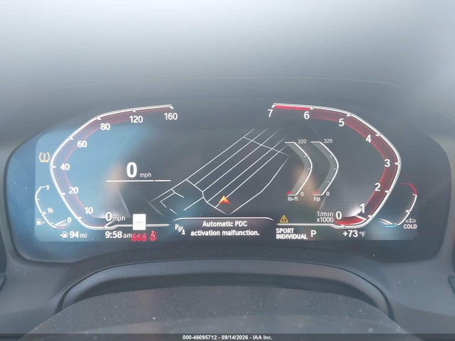 2022 Bmw 330i Xdrive მანქანა იყიდება აუქციონზე, vin: 3MW5R7J07N8C71926, აუქციონის ნომერი: 46095712
