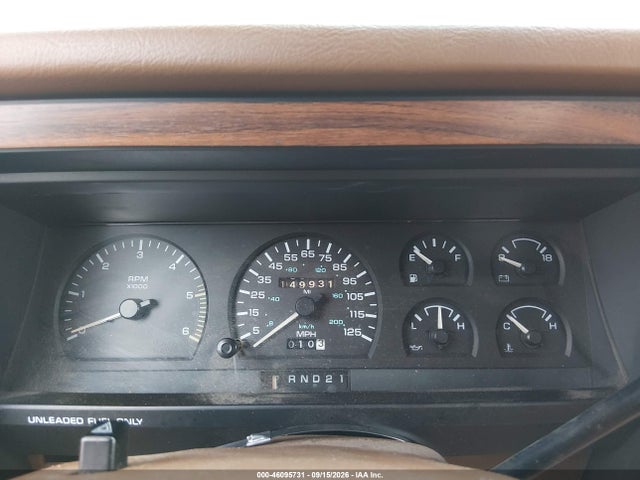 46095731 :رقم المزاد ، 1B7GL23X9NS690661 vin ، 1992 Dodge Dakota مزاد بيع