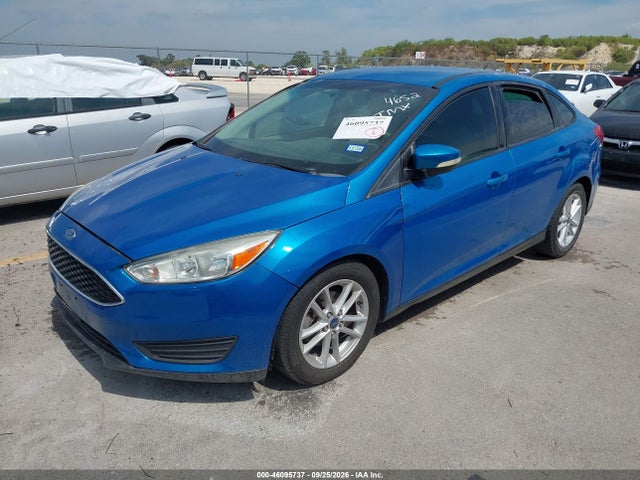 Продаж на аукціоні авто 2016 Ford Focus Se, vin: 1FADP3F24GL404652, номер лоту: 46095737