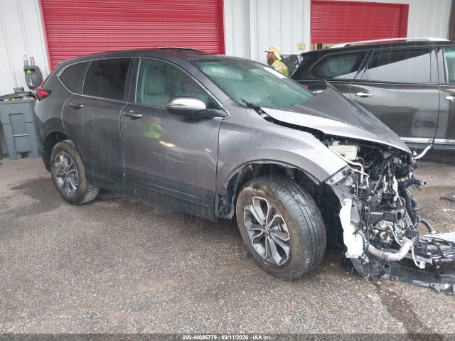 46095779 :رقم المزاد ، 5J6RW1H81NA010327 vin ، 2022 Honda Cr-v 2wd Ex-l مزاد بيع