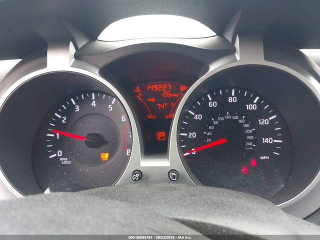 2012 Nissan Juke Sv მანქანა იყიდება აუქციონზე, vin: JN8AF5MV7CT121234, აუქციონის ნომერი: 46095784