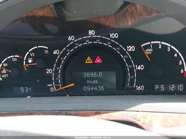 2006 Mercedes-benz S 500 მანქანა იყიდება აუქციონზე, vin: WDBNG75J46A464793, აუქციონის ნომერი: 46095821