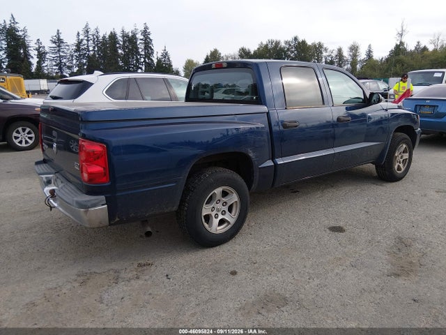2006 Dodge Dakota Slt მანქანა იყიდება აუქციონზე, vin: 1D7HE48N76S643640, აუქციონის ნომერი: 46095824