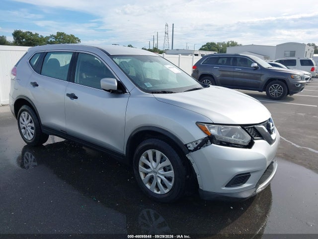 2016 Nissan Rogue S/sl/sv მანქანა იყიდება აუქციონზე, vin: KNMAT2MV7GP695690, აუქციონის ნომერი: 46095848
