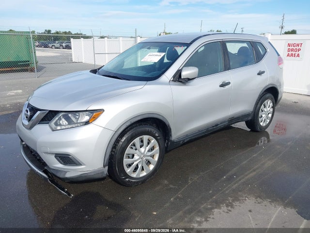 2016 Nissan Rogue S/sl/sv მანქანა იყიდება აუქციონზე, vin: KNMAT2MV7GP695690, აუქციონის ნომერი: 46095848