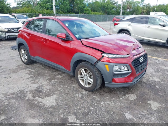 2019 Hyundai Kona Se მანქანა იყიდება აუქციონზე, vin: KM8K1CAA1KU199985, აუქციონის ნომერი: 46095862