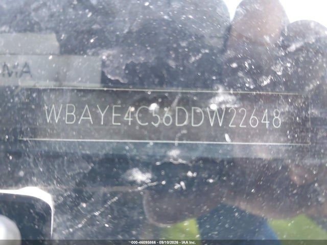 Aukcja sprzedaży 2013 Bmw 740li, vin: WBAYE4C56DDW22648, numer aukcji: 46095866