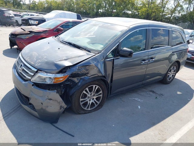 2011 Honda Odyssey Ex-l მანქანა იყიდება აუქციონზე, vin: 5FNRL5H67BB016124, აუქციონის ნომერი: 46095867