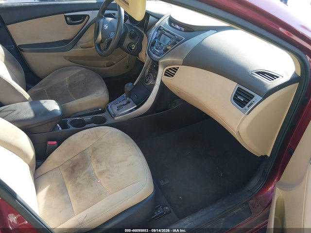 Продаж на аукціоні авто 2013 Hyundai Elantra Gls, vin: 5NPDH4AE3DH376048, номер лоту: 46095883