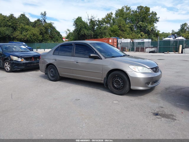 Продажа на аукционе авто 2005 Honda Civic Lx, vin: 2HGES16545H517900, номер лота: 46095951