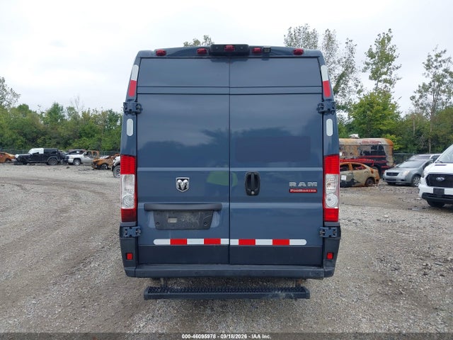 46095978 :رقم المزاد ، 3C6URVJG8KE564433 vin ، 2019 Ram Promaster 3500 Cargo Van High Roof 159 Wb Ext مزاد بيع